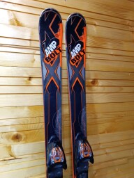 LYŽE K2 AMP BOLT JR 134CM + LYŽIARKY LANGE RS 90 SC 24MP